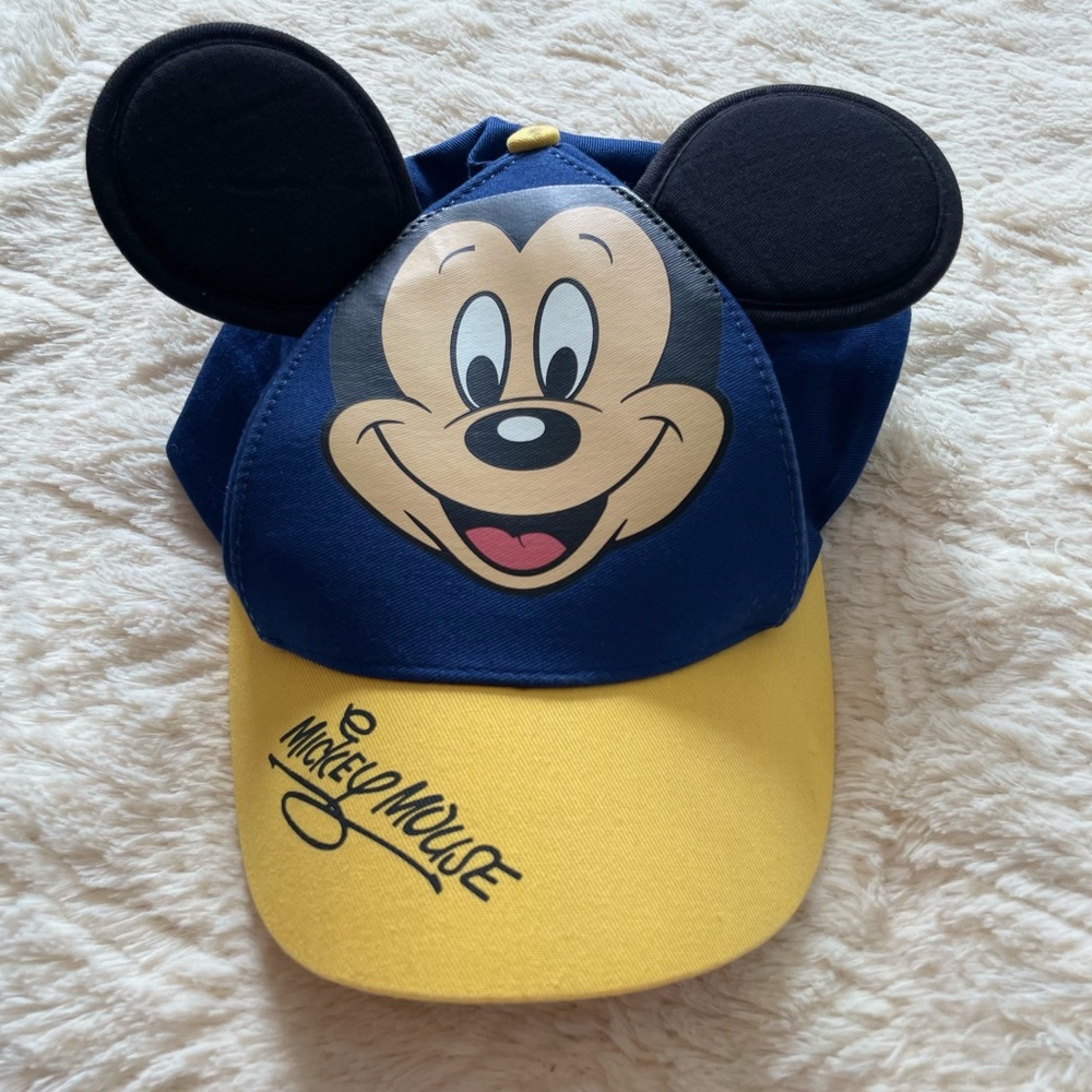 DISNEY PARKS SNAP BACK KIDS MICKEY HAT